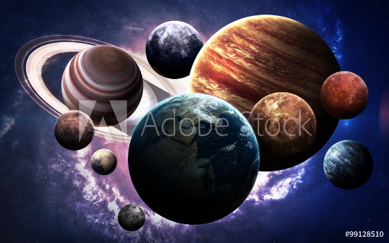 Bild på High resolution images presents planets of the solar system This image elements furnished by NASA